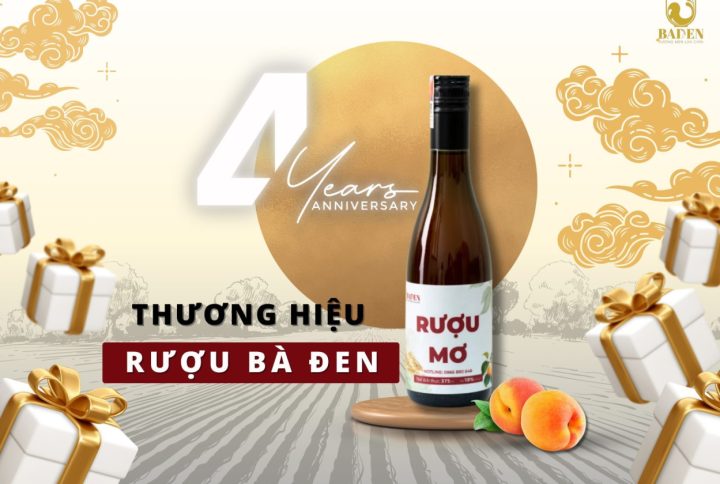 RƯỢU BÀ ĐEN – 04 NĂM ĐỒNG HÀNH